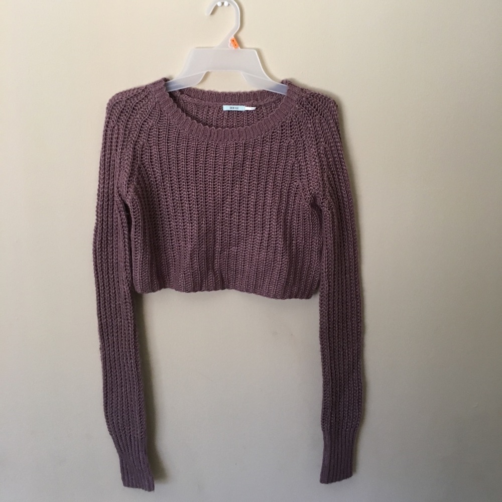 Cute Knitted Crop Top